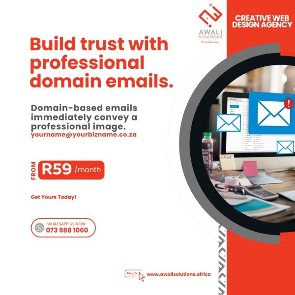 Domain Email Starter Monthly Package